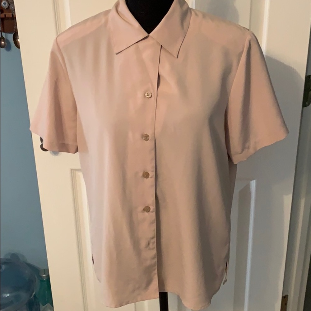 Tan blouse